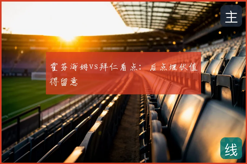 霍芬海姆vs拜仁看点：后点埋伏值得留意